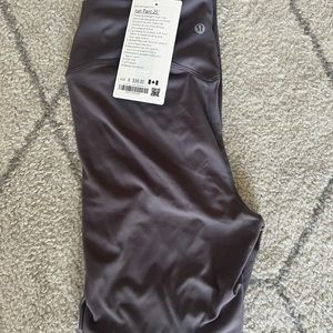 “Align” 25 inch inseam, gray butter leggings